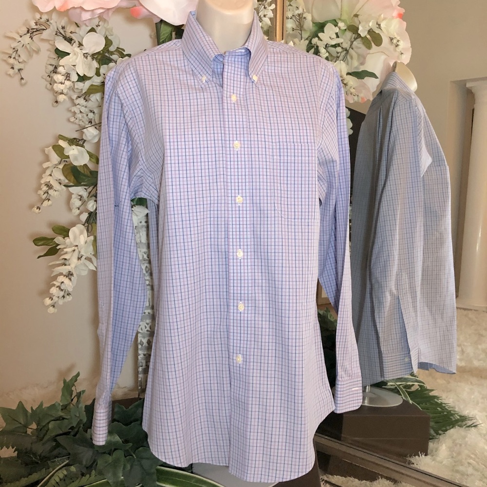 Brooks Brothers Regent Plaid Button Down Shirt